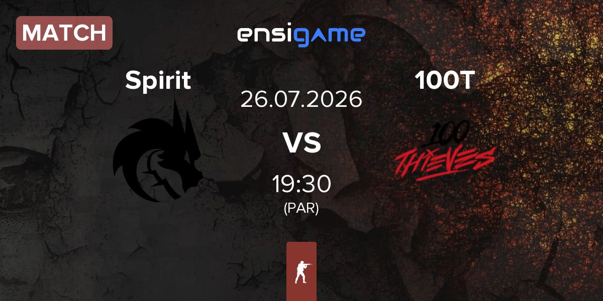 Match Team Spirit Spirit vs 100 Thieves 100T | 26.07