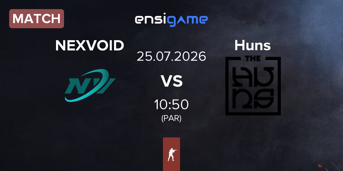 Match NEXVOID vs The Huns Huns | 25.07