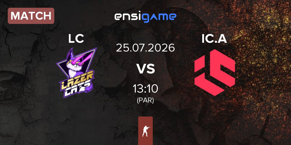 Match Lazer Cats LC vs Inner Circle Academy IC.A | 25.07