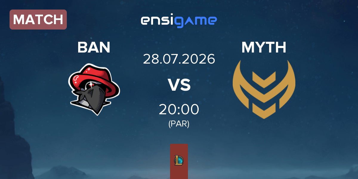 Match The Bandits BAN vs Myth Esports MYTH | 28.07