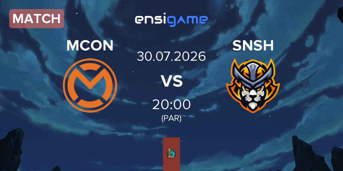 Match mCon esports MCON vs Senshi eSports SNSH | 30.07