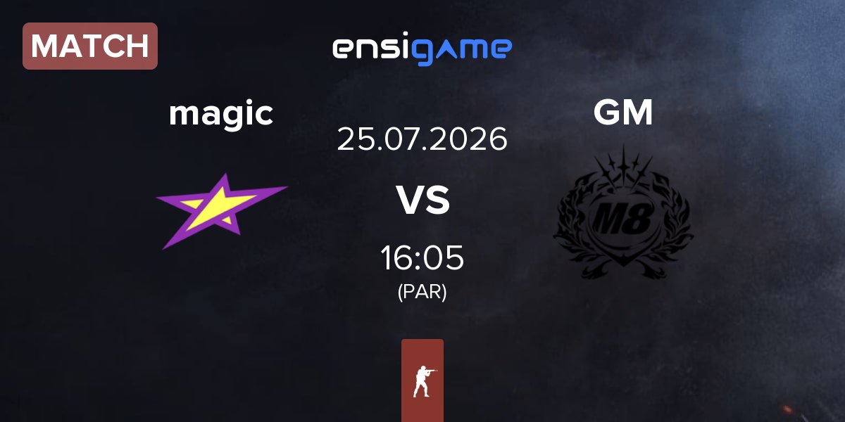Match magic vs Gentle Mates GM | 25.07