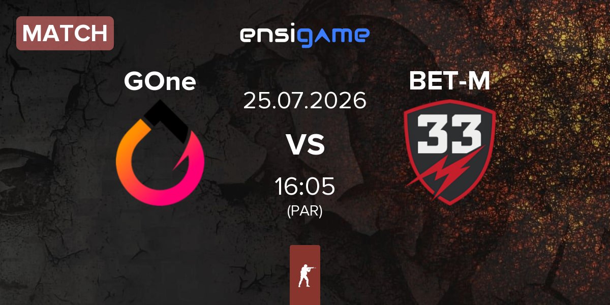 Partida GenOne GOne vs BET-M 33 BET-M | 25.07