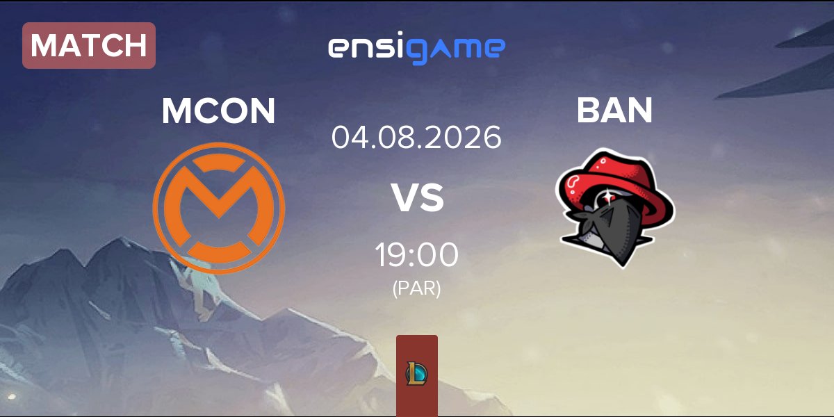 Match mCon esports MCON vs The Bandits BAN | 04.08