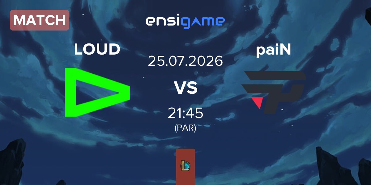 Partida LOUD vs paiN Gaming paiN | 25.07