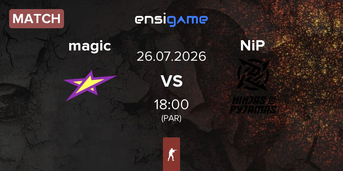 Match magic vs Ninjas in Pyjamas NiP | 26.07