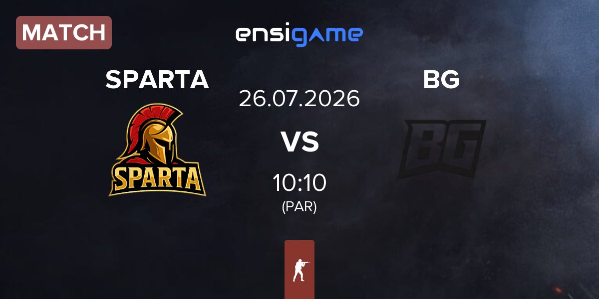Match SPARTA Esports SPARTA vs benched gods BG | 26.07