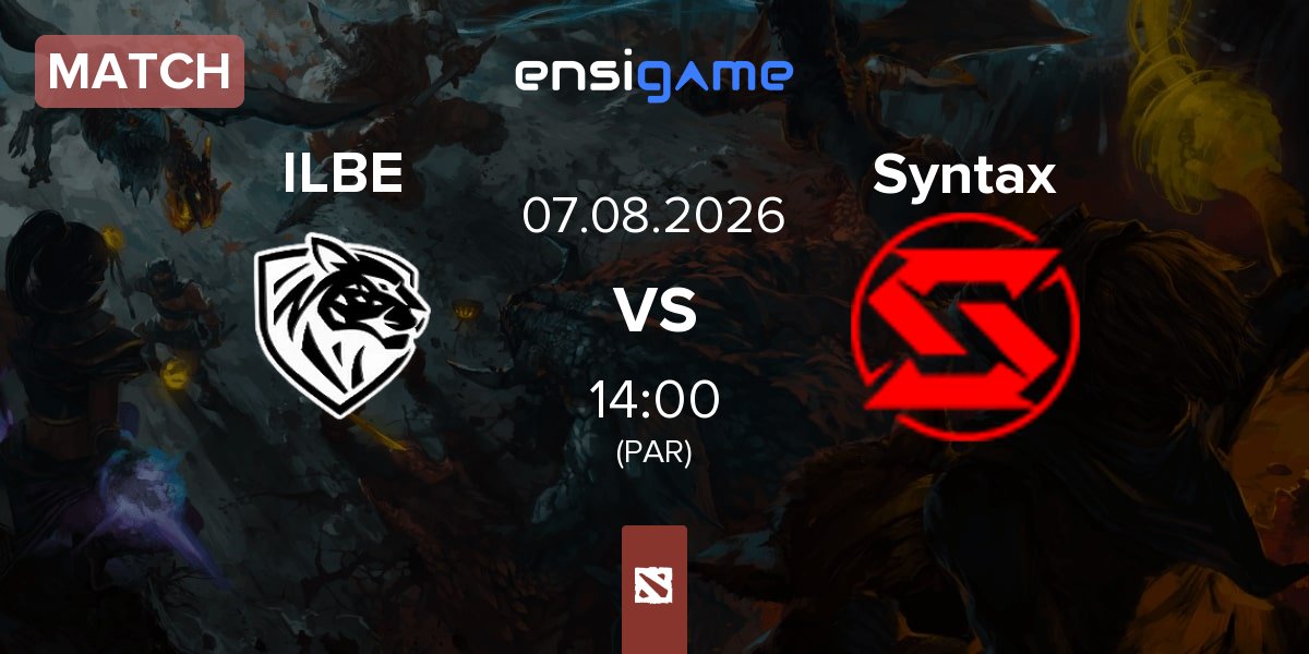 Match Ilbirs eSports ILBE vs Team Syntax Syntax | 07.08