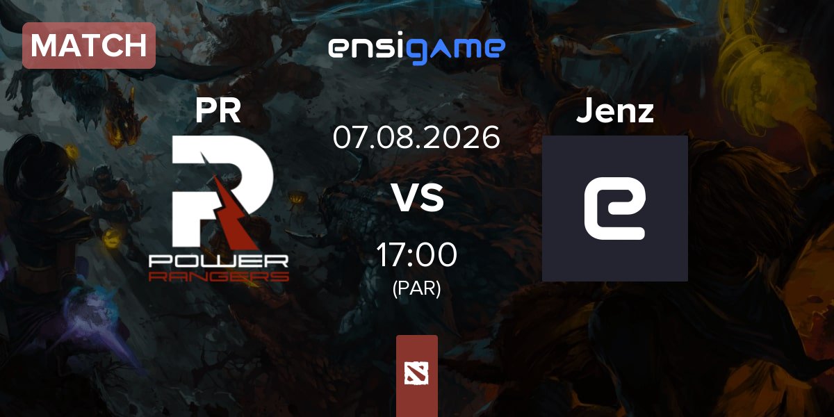 Match Power Rangers PR vs Team Jenz Jenz | 07.08