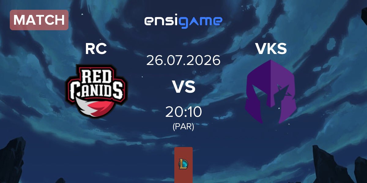 Partida RED Canids RC vs Vivo Keyd Stars VKS | 26.07