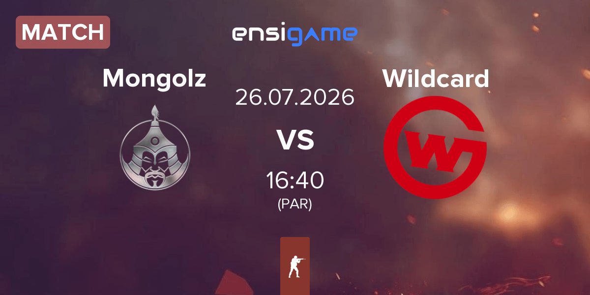 Partida The Mongolz Mongolz vs Wildcard Gaming Wildcard | 26.07