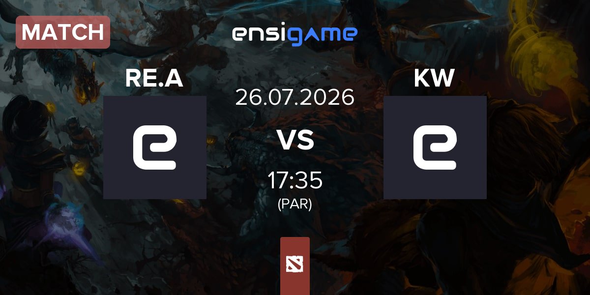 Match RE Arise RE.A vs KW | 26.07