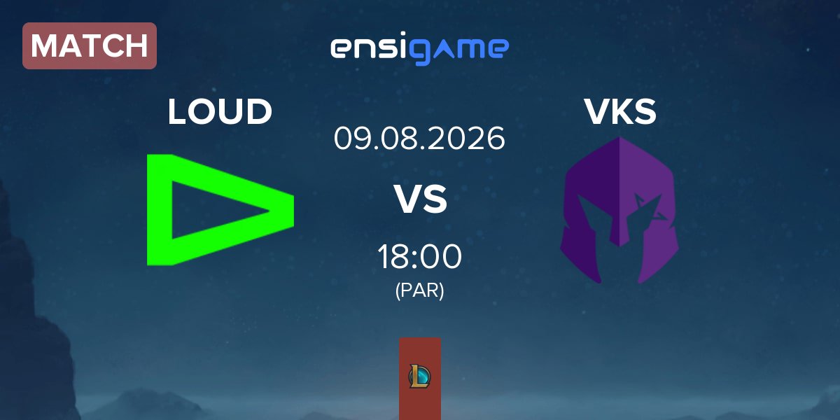 Partida LOUD vs Vivo Keyd Stars VKS | 09.08