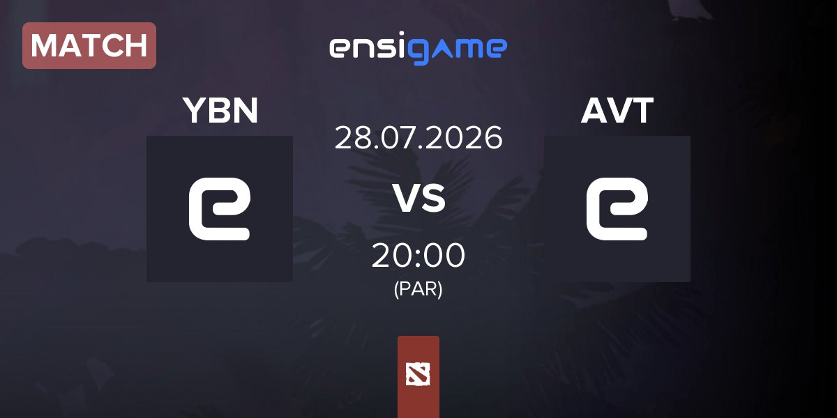 Match YBN Team YBN vs avice Team AVT | 28.07