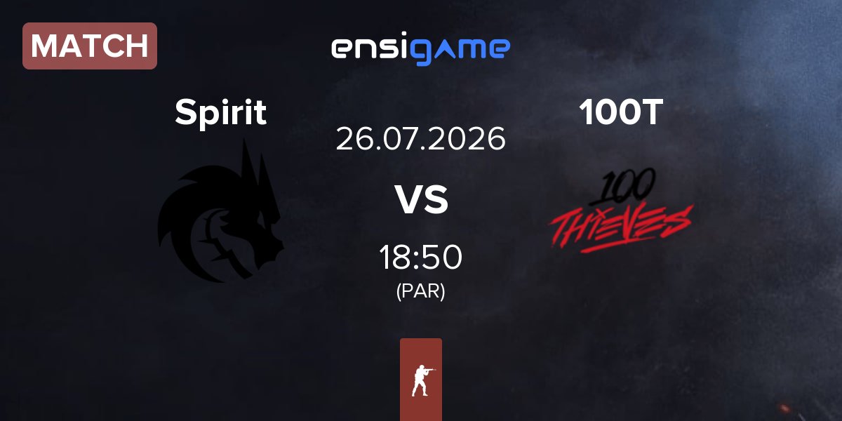 Partida Team Spirit Spirit vs 100 Thieves 100T | 26.07