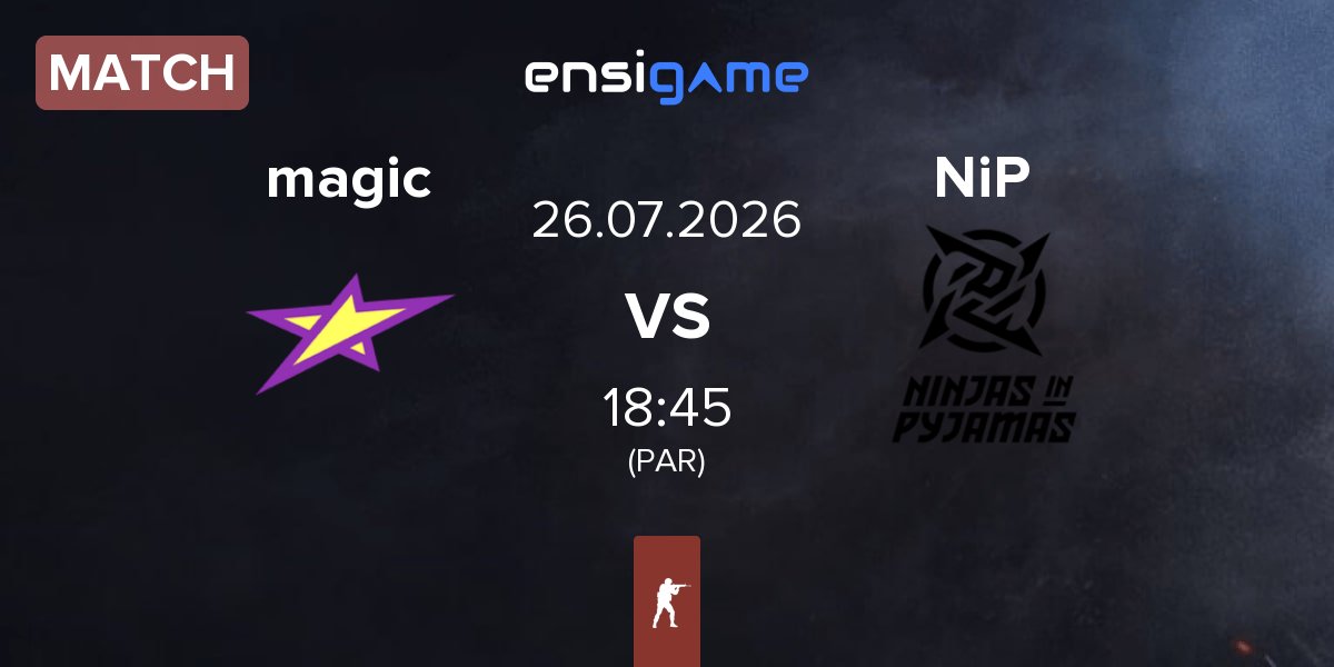 Match magic vs Ninjas in Pyjamas NiP | 26.07