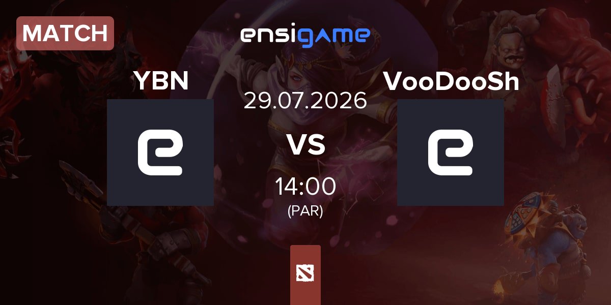 Partida YBN Team YBN vs VooDooSh Team VooDooSh | 29.07