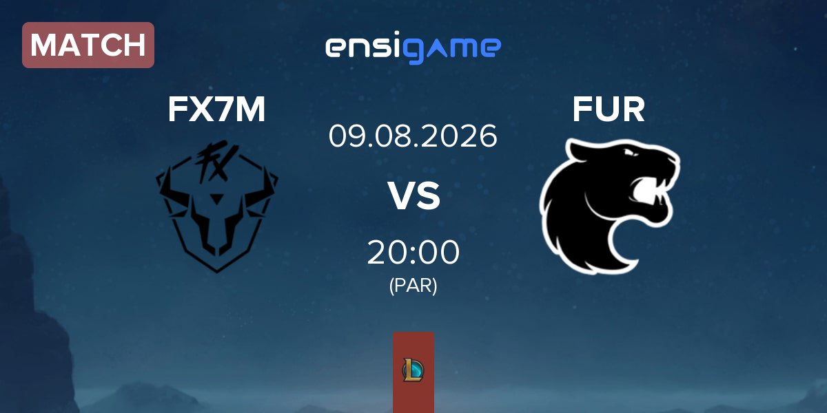 Match Fluxo W7M FX7M vs FURIA Esports FUR | 09.08