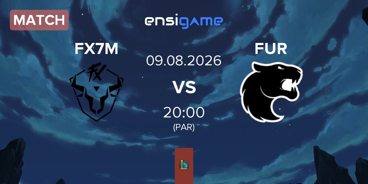 Partida Fluxo W7M FX7M vs FURIA Esports FUR | 09.08