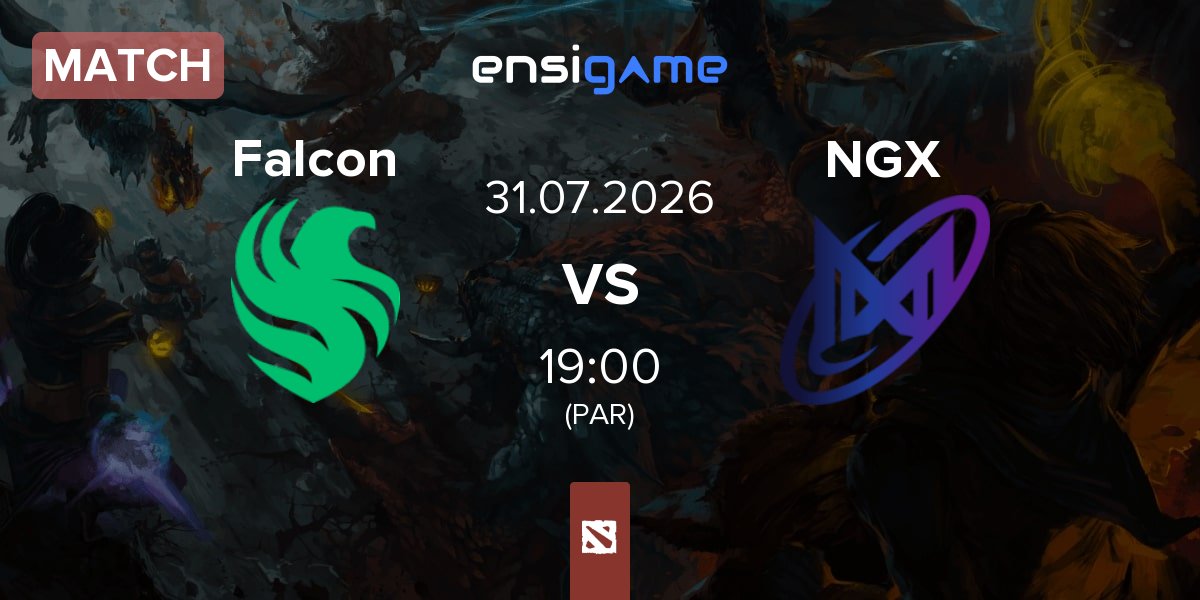 Match Team Falcons Falcon vs Nigma Galaxy NGX | 31.07