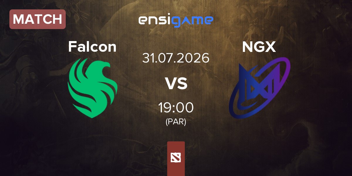 Match Team Falcons Falcon vs Nigma Galaxy NGX | 31.07