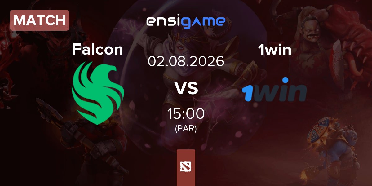 Match Team Falcons Falcon vs 1w Team 1win | 02.08