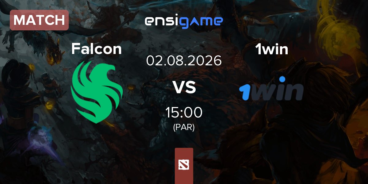 Match Team Falcons Falcon vs 1w Team 1win | 02.08