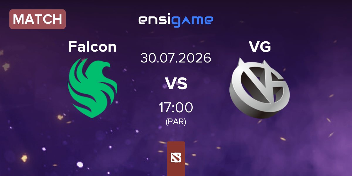 Match Team Falcons Falcon vs Vici Gaming VG | 30.07