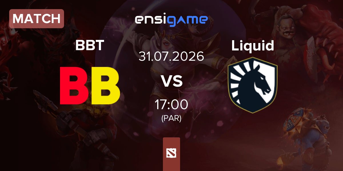 Match BetBoom Team BBT vs Team Liquid Liquid | 31.07