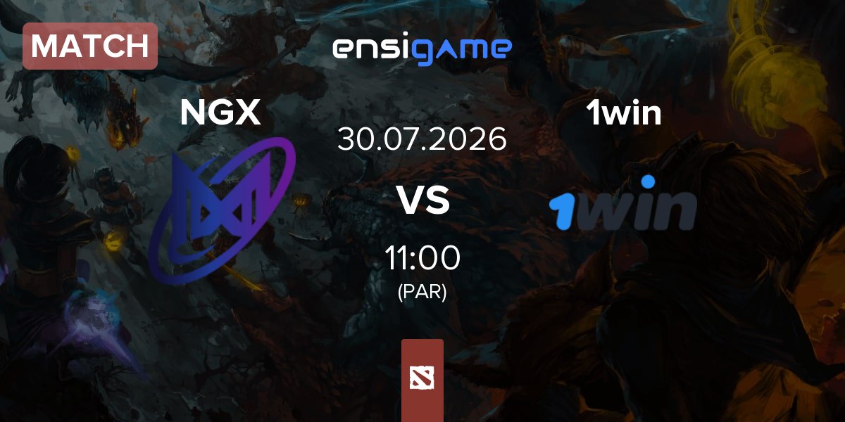 Match Nigma Galaxy NGX vs 1w Team 1win | 30.07