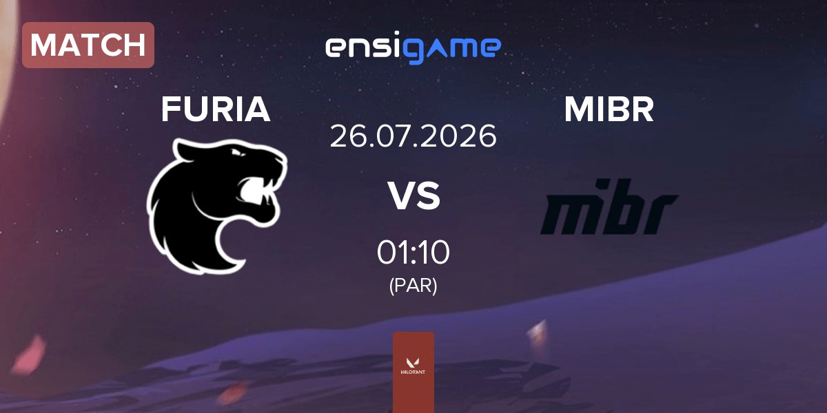 Match FURIA Esports FURIA vs Made in Brazil MIBR | 26.07