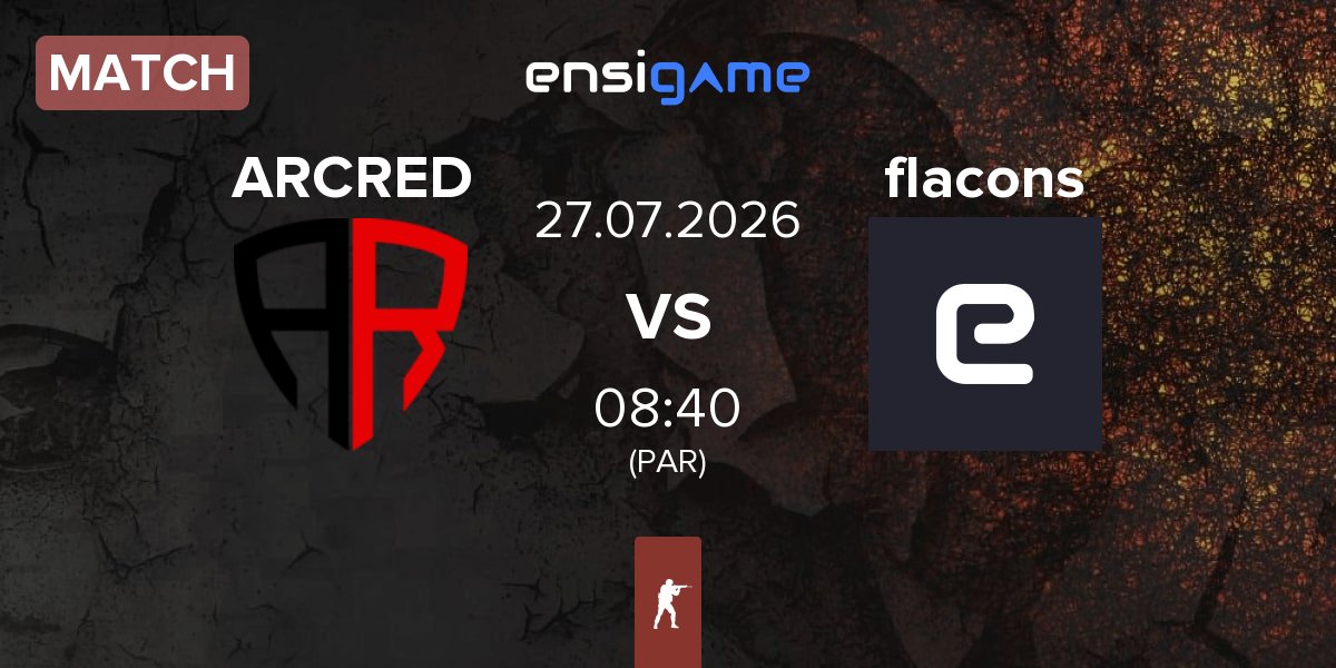 Match ARCRED vs Team flacons flacons | 27.07