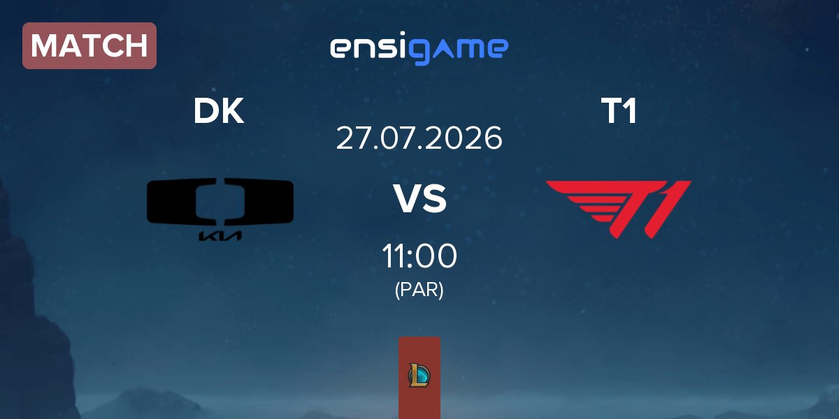 Partida Dplus KIA DK vs T1 | 27.07