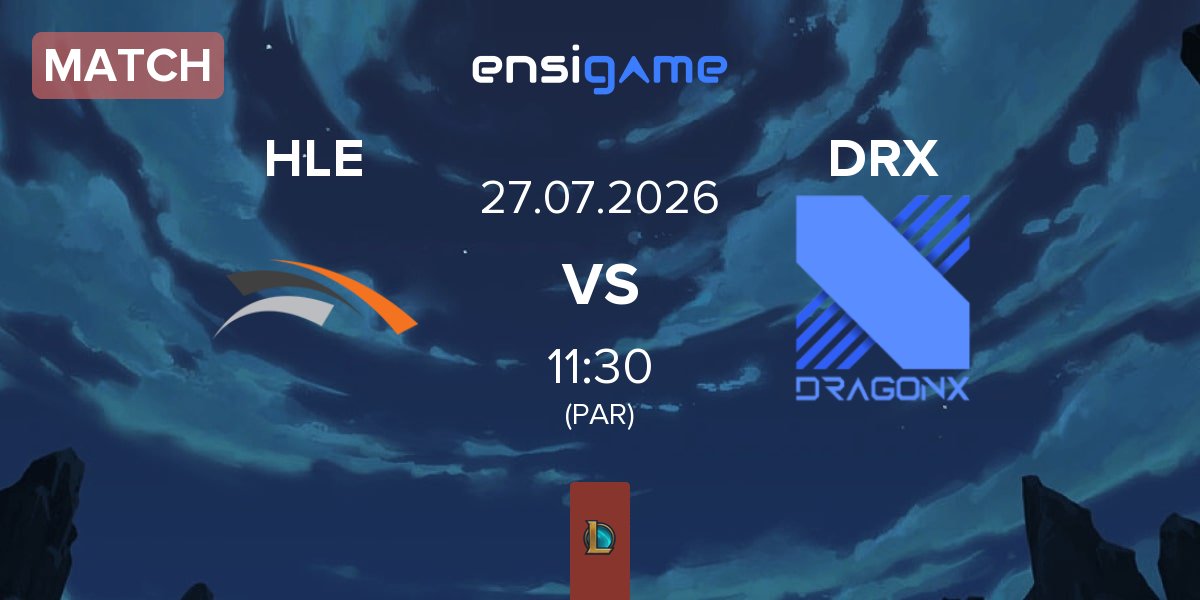 Partida Hanwha Life Esports HLE vs Kiwoom DRX DRX | 27.07