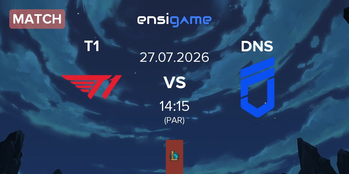 Partida T1 vs DN SOOPers DNS | 27.07