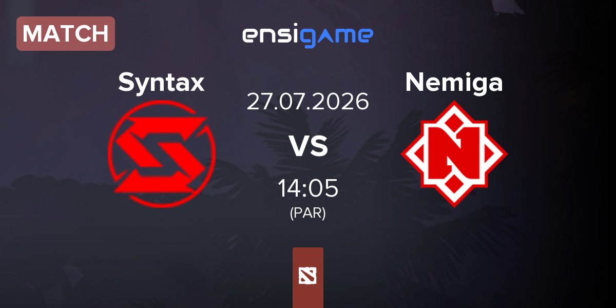 Match Team Syntax Syntax vs Nemiga Gaming Nemiga | 27.07