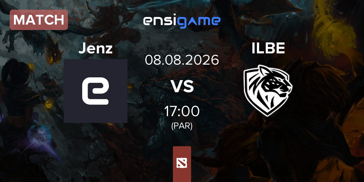 Match Team Jenz Jenz vs Ilbirs eSports ILBE | 08.08