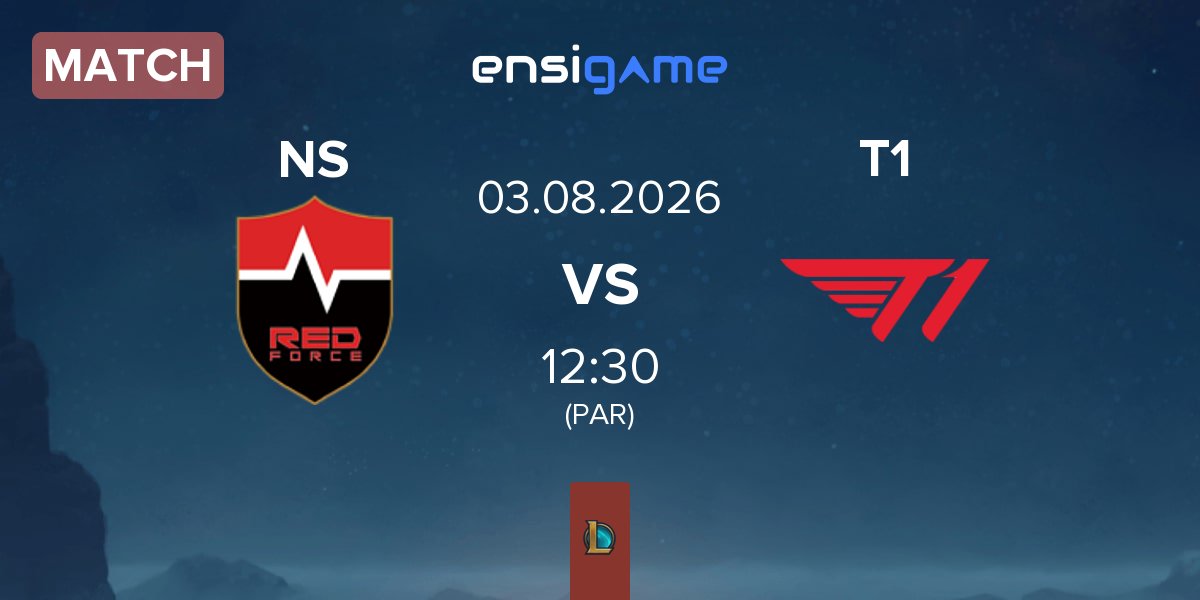 Match Nongshim RedForce NS vs T1 | 03.08