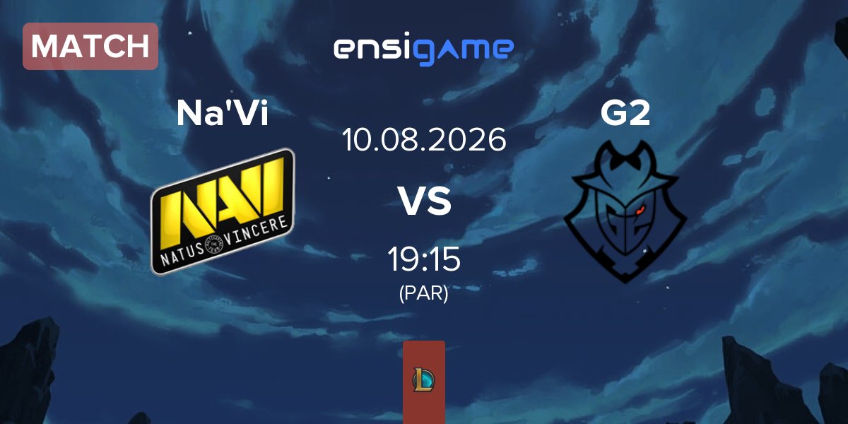 Match Natus Vincere Na'Vi vs G2 Esports G2 | 10.08