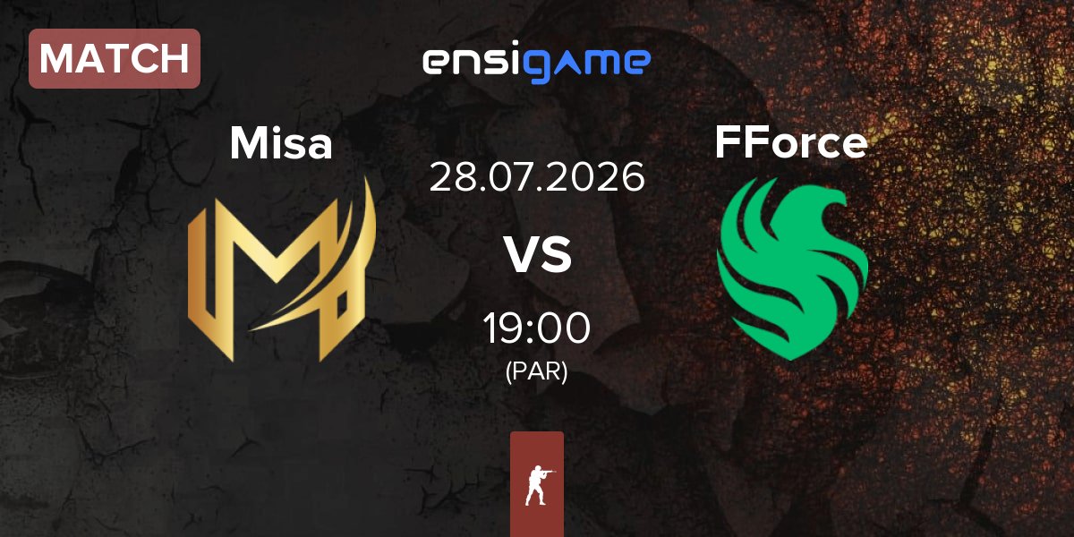 Match Misa Esports Misa vs Falcons Force FForce | 28.07