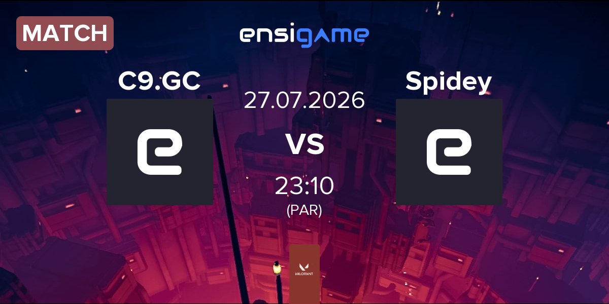 Match Cloud9 GC C9.GC vs The Spiders Spidey | 27.07