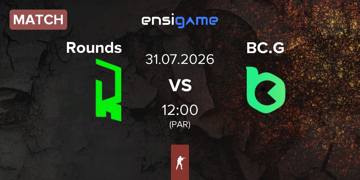 Partida Rounds vs BC.Game Esports BC.G | 31.07