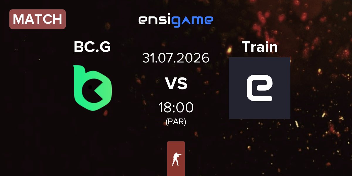Match BC.Game Esports BC.G vs Trainwrecks Train | 31.07