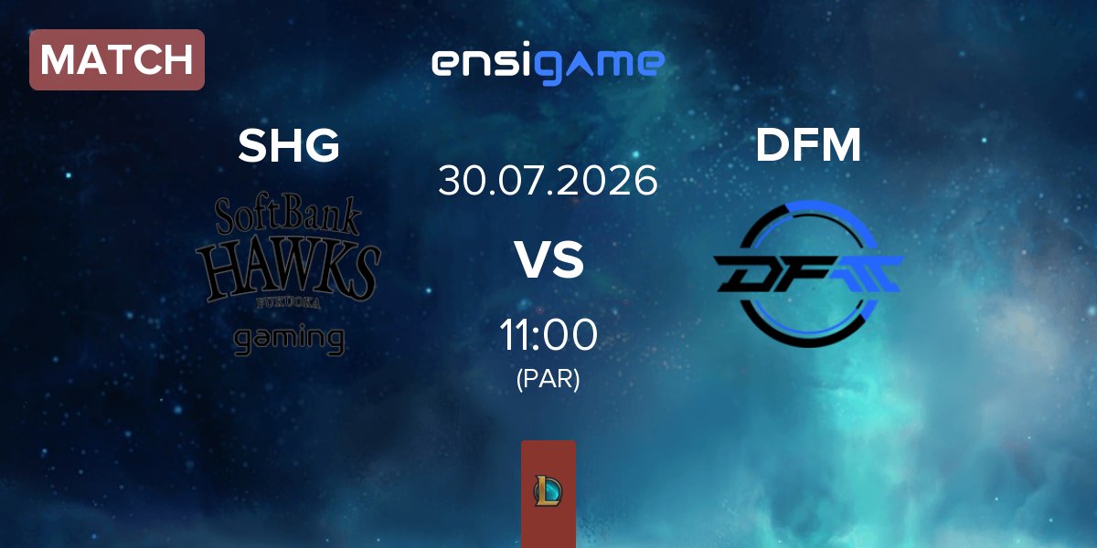 Match Fukuoka SoftBank Hawks gaming SHG vs DetonatioN FocusMe DFM | 30.07