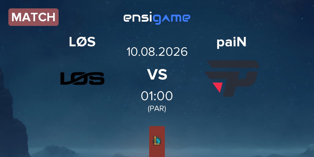 Partida LØS vs paiN Gaming paiN | 10.08