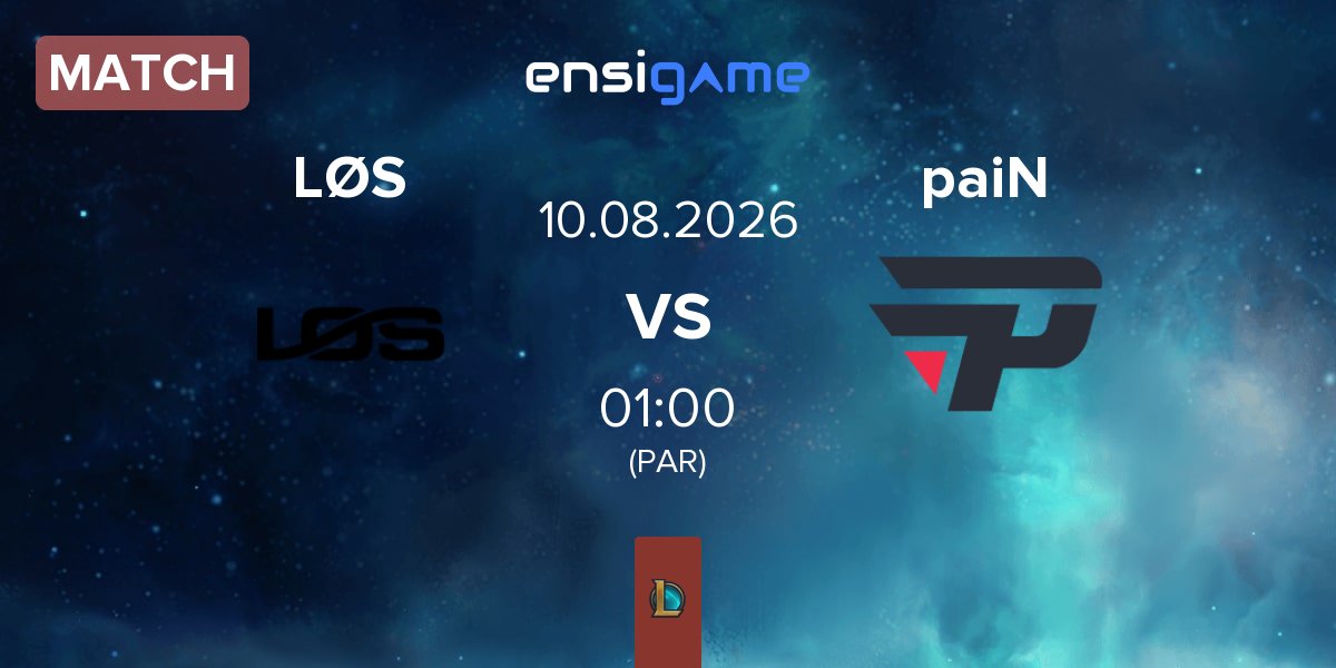 Match LØS vs paiN Gaming paiN | 10.08