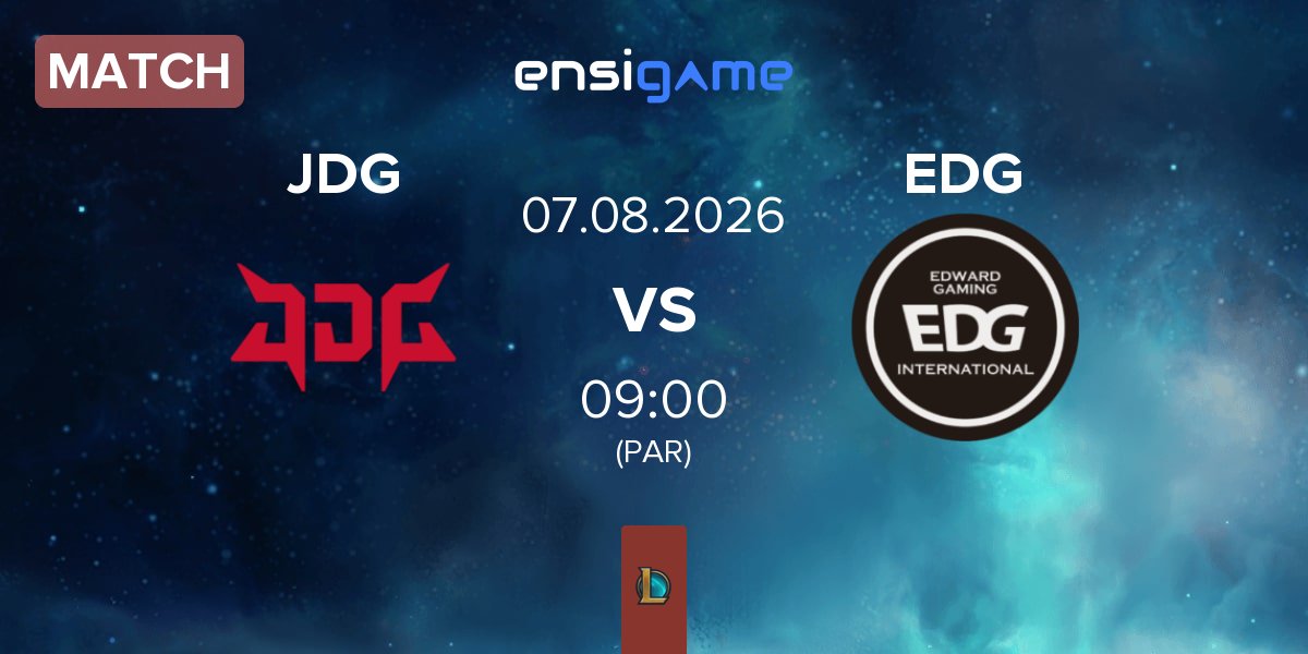 Match JD Gaming JDG vs EDward Gaming EDG | 07.08