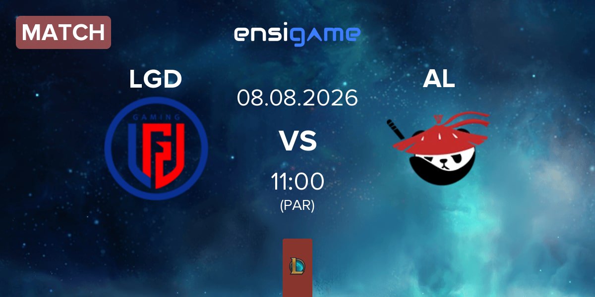 Match LGD Gaming LGD vs Anyone's Legend AL | 08.08