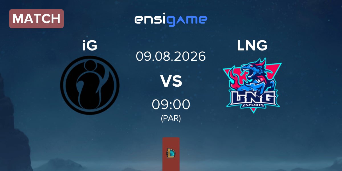 Match Invictus Gaming iG vs LNG Esports LNG | 09.08