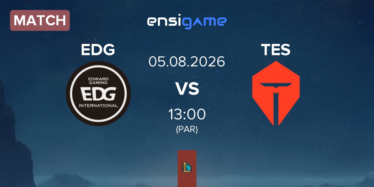 Match EDward Gaming EDG vs TOP Esports TES | 05.08